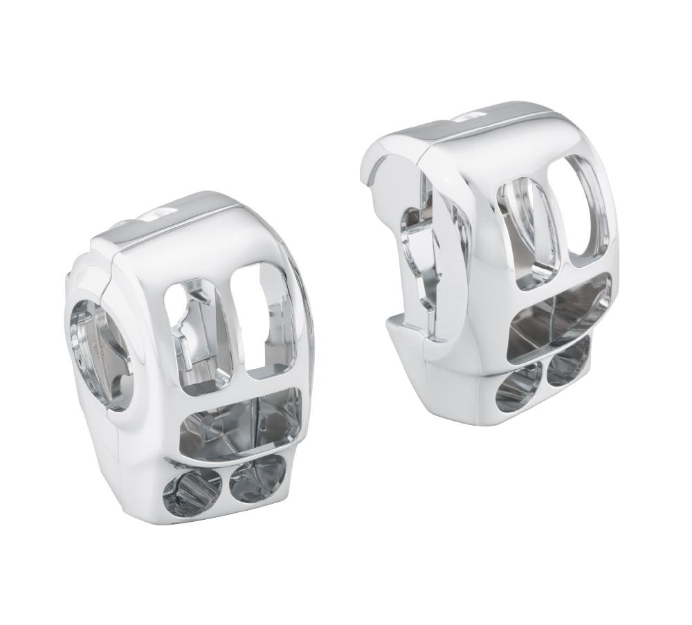 harley Chrome Switch Housing Kit