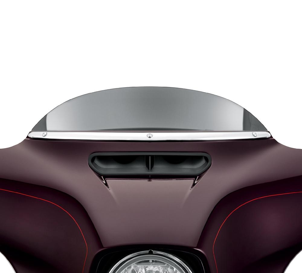 harley Chrome Windshield Trim