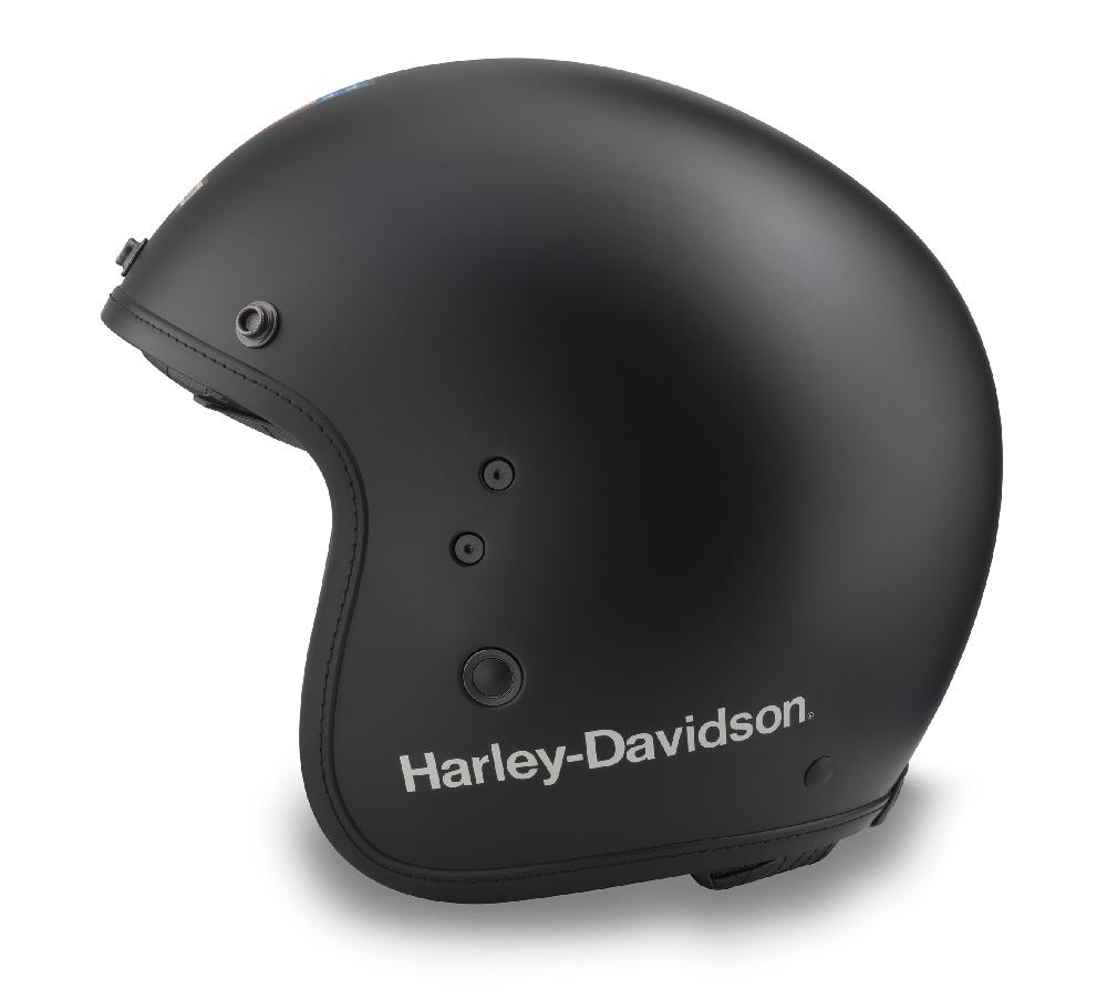 Harley Classic #1 X14 Sun Shield 3/4 Helmet