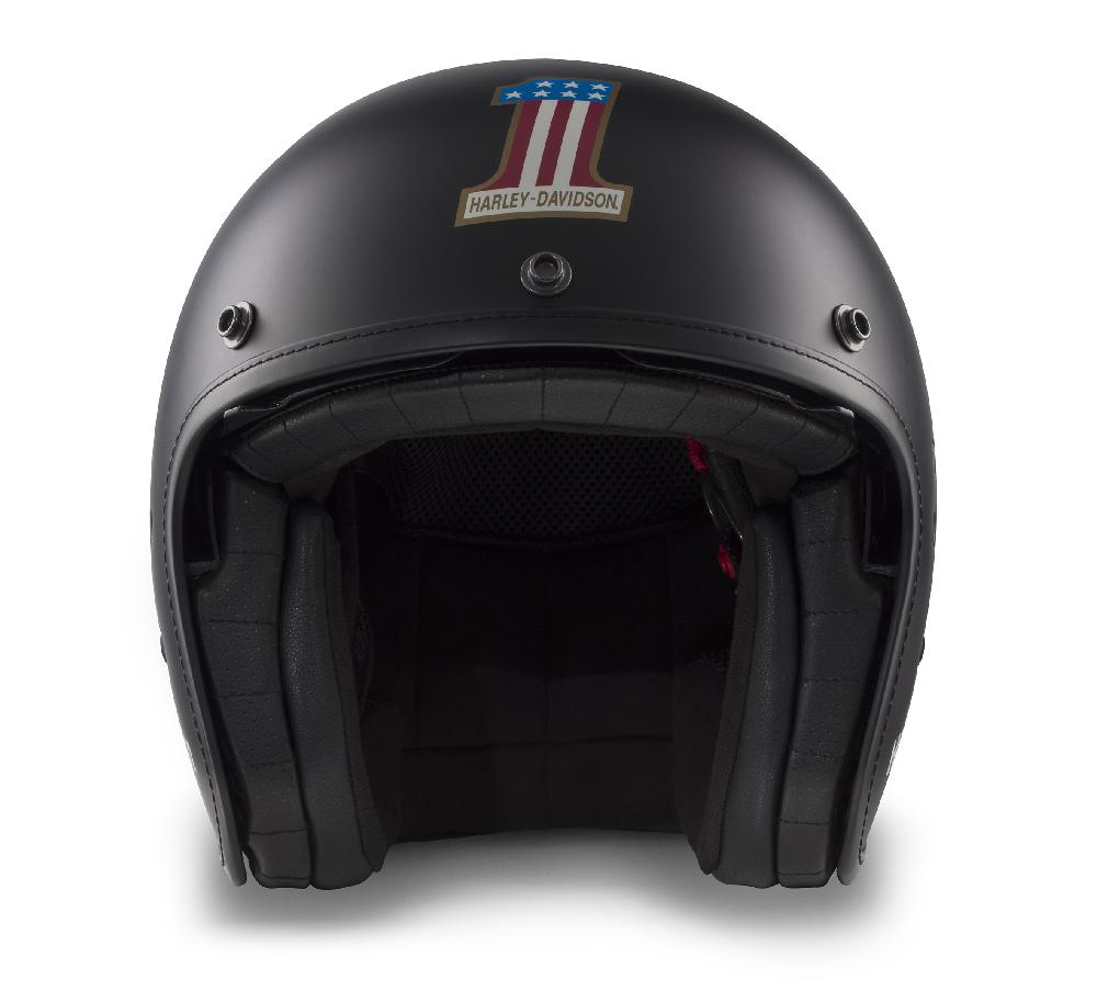 harley Classic #1 X14 Sun Shield 3/4 Helmet