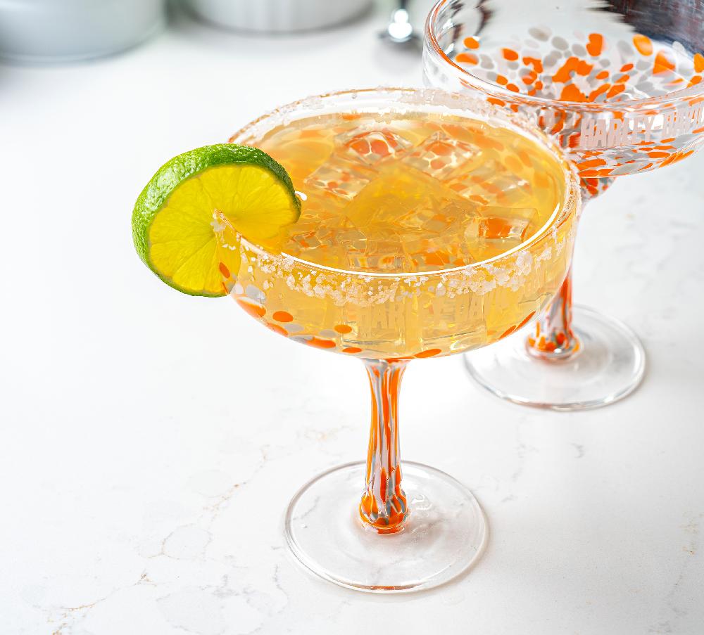 Harley Confetti Margarita Glass Set Of 2
