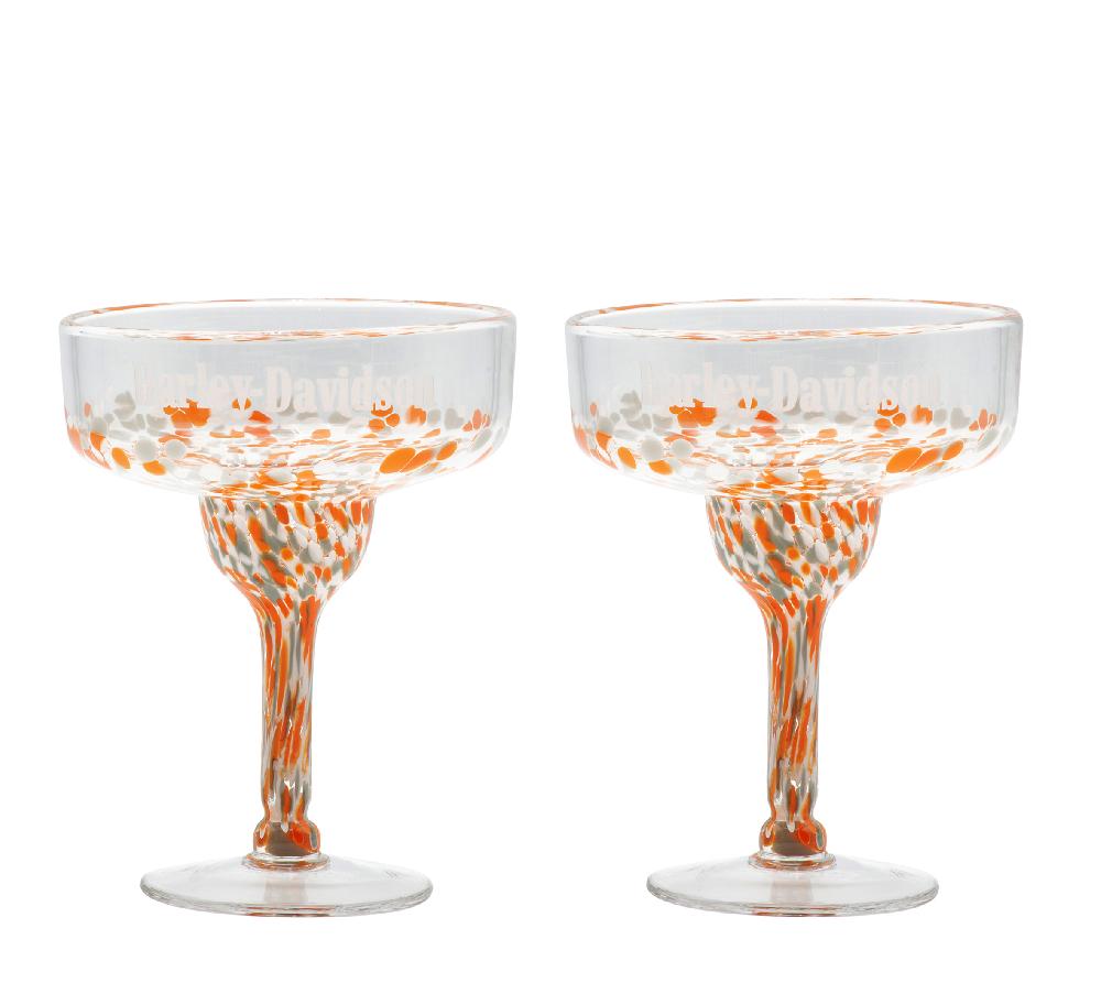 harley Confetti Margarita Glass Set of 2