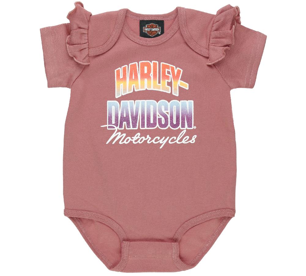 harley Creeper - Infant Girls Ruffle Sleeve