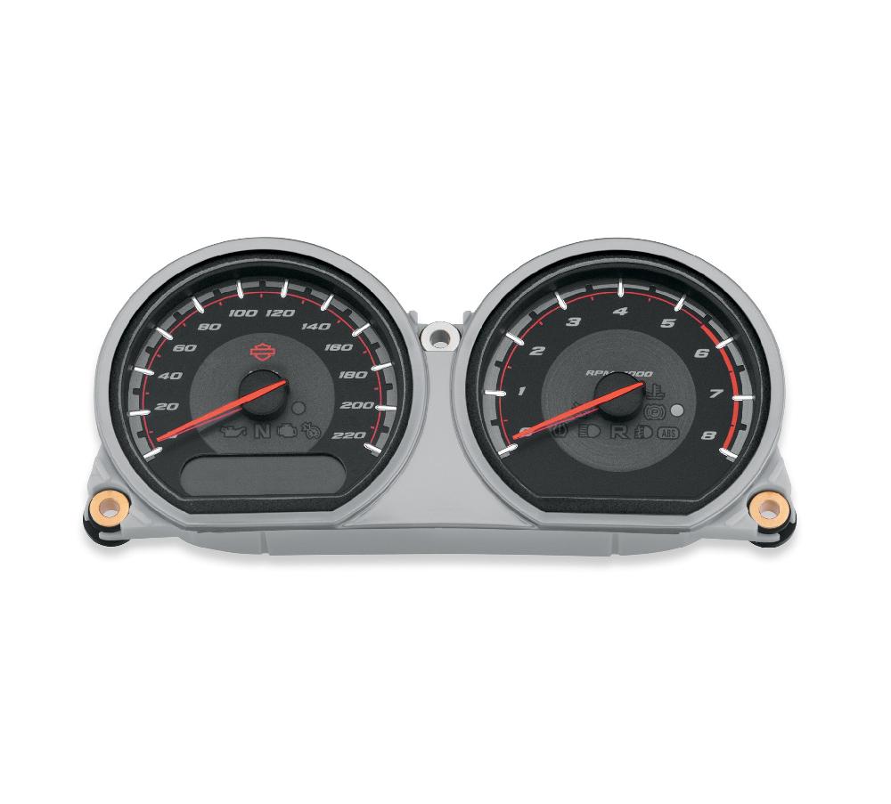 harley Custom Face Gauges - Speedo / Tach Cluster - km/h