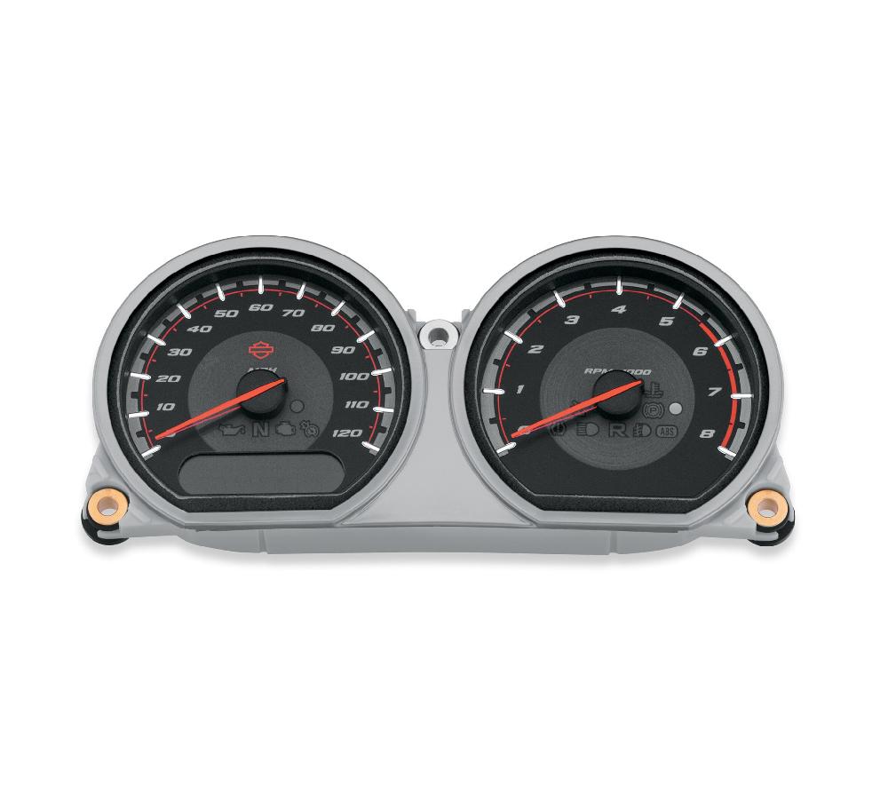 harley Custom Face Gauges - Speedo / Tach Cluster - MPH