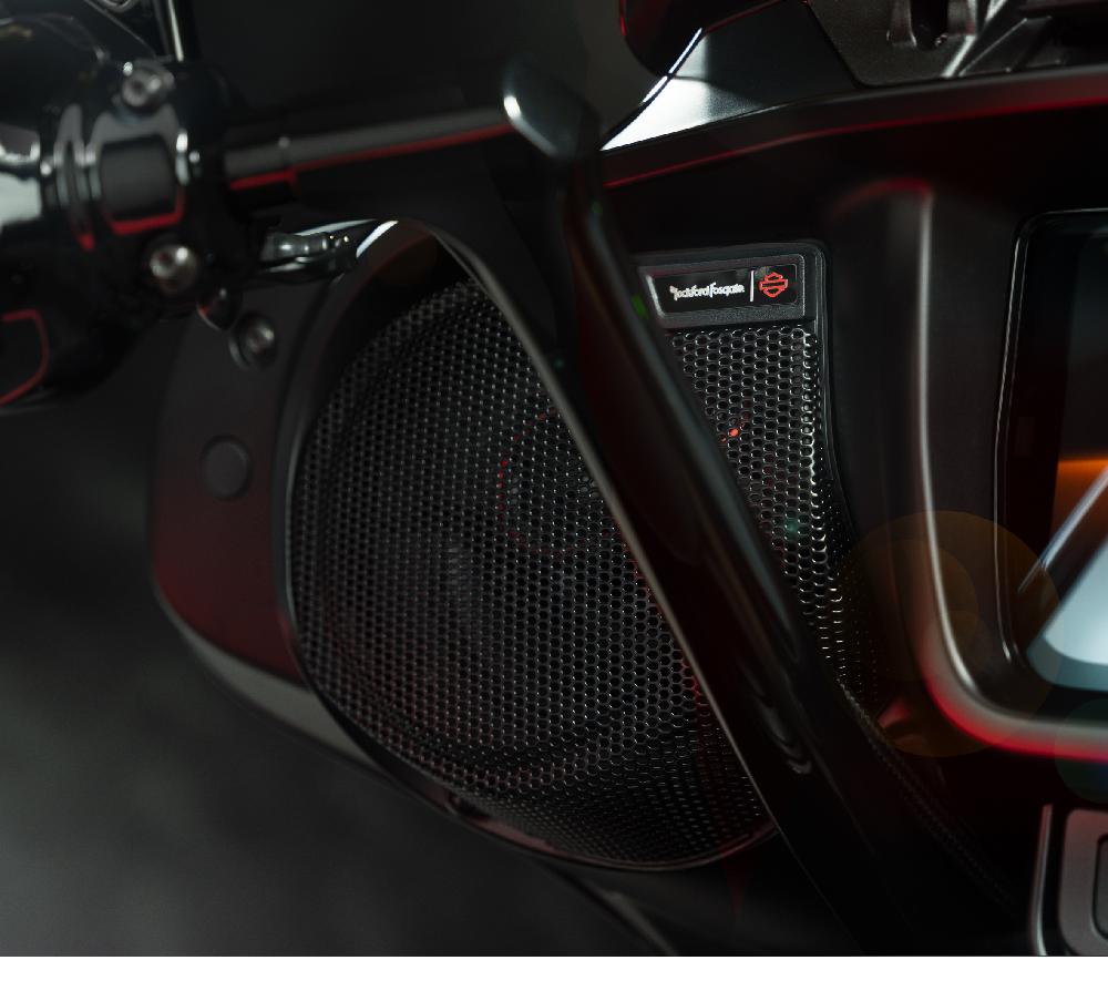 Harley Harley-Davidson Audio Powered By Rockford Fosgate - Stage III Fairing Speakers