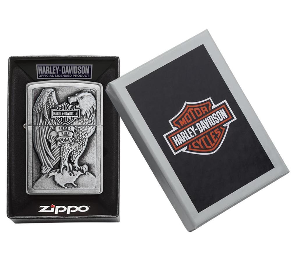 Harley Harley-Davidson Majestic Eagle Emblem Windproof Lighter