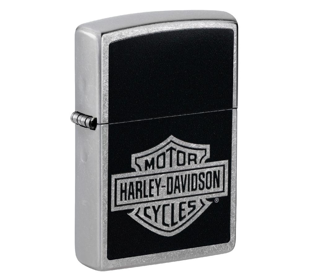 Harley Harley-Davidson® Logo Color Image Street Chrome Windproof Ligher