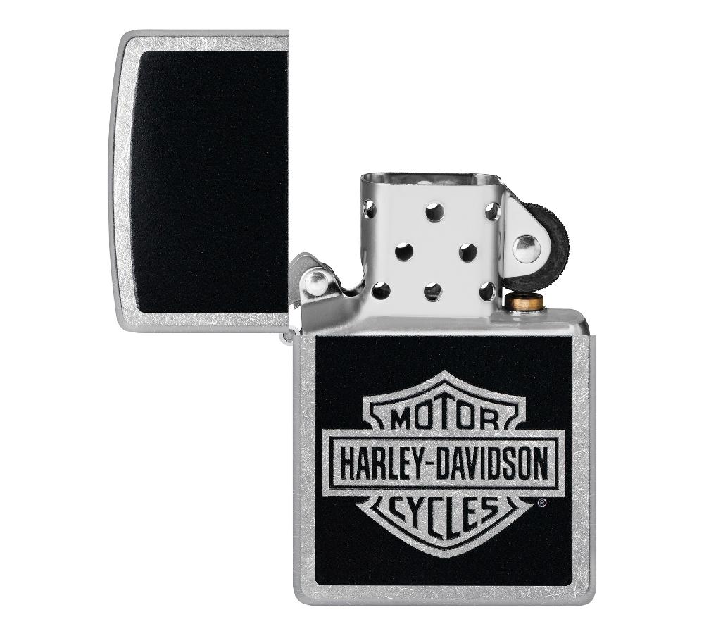 Harley Harley-Davidson® Logo Color Image Street Chrome Windproof Ligher