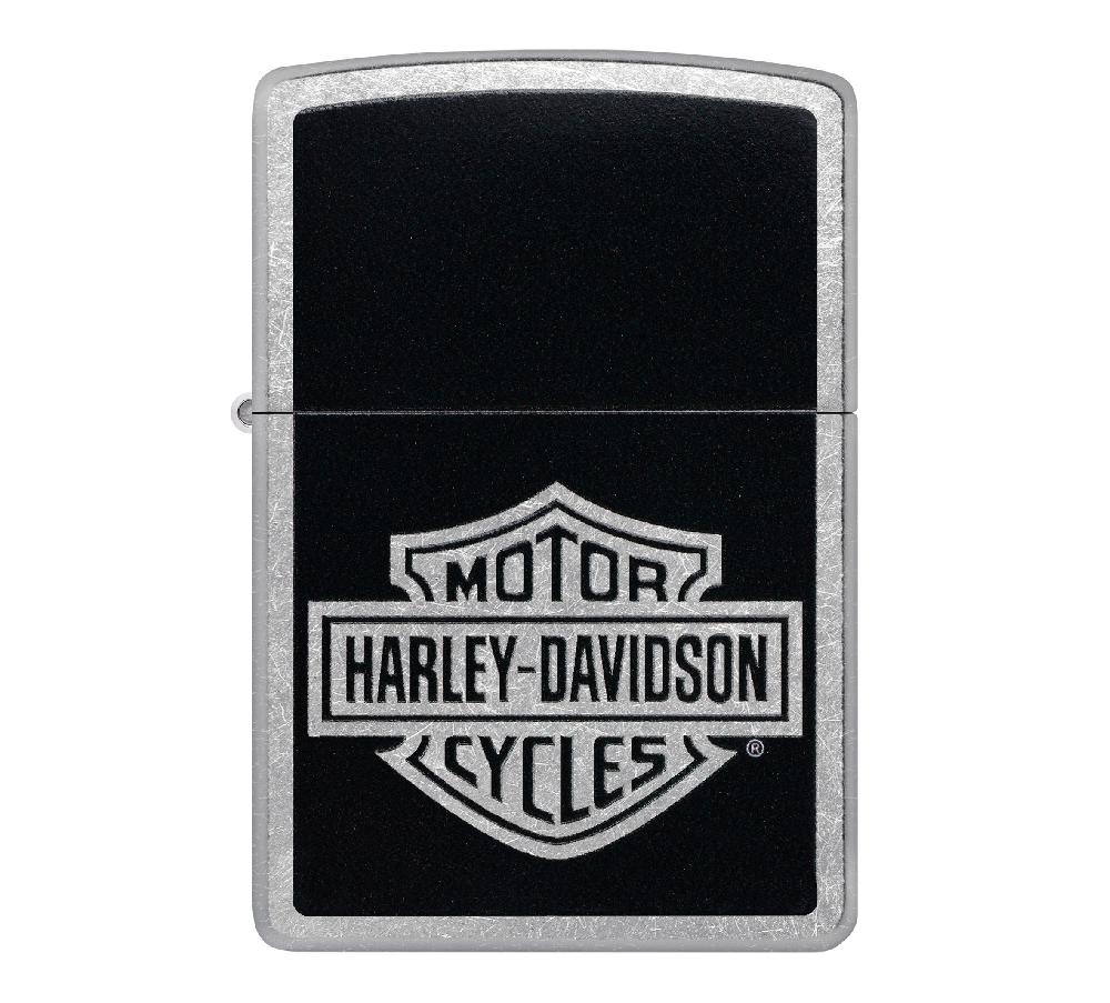 harley Harley-Davidson® Logo Color Image Street Chrome Windproof Ligher