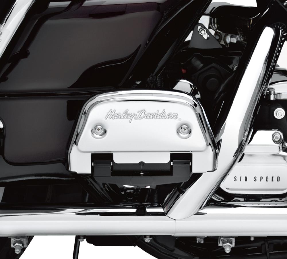 Harley Harley-Davidson Script Passenger Footboard Covers