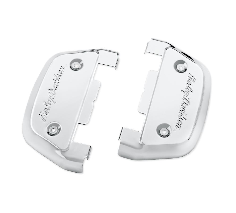 harley Harley-Davidson Script Passenger Footboard Covers