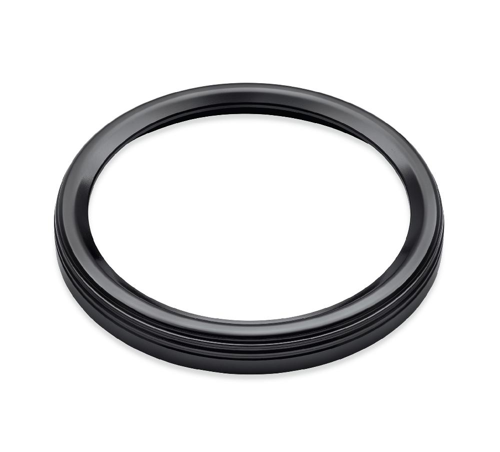 harley Defiance Tank Gauge Bezel - 4 in