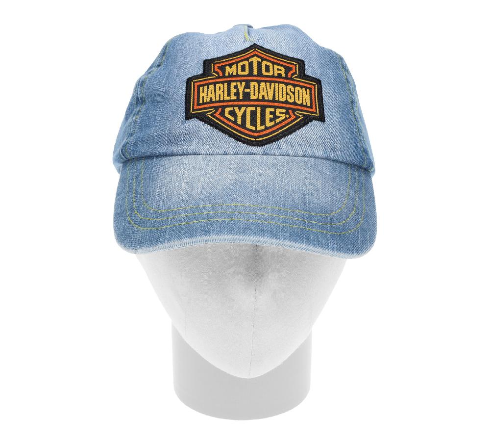 Harley Denim Baseball Cap