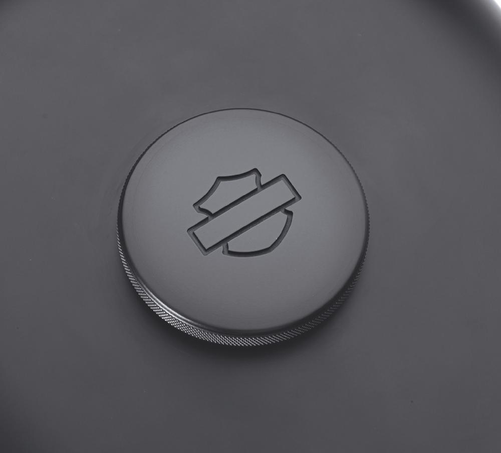Harley Diamond Black Fuel Cap