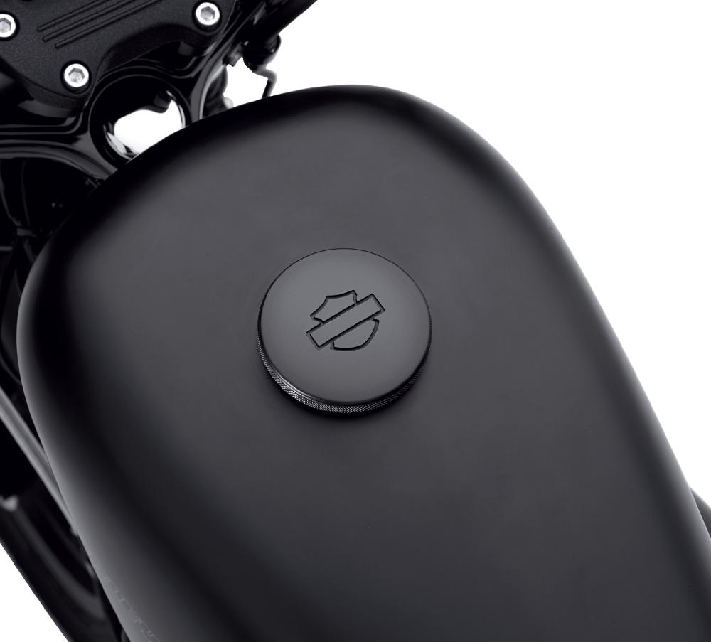 Harley Diamond Black Fuel Cap