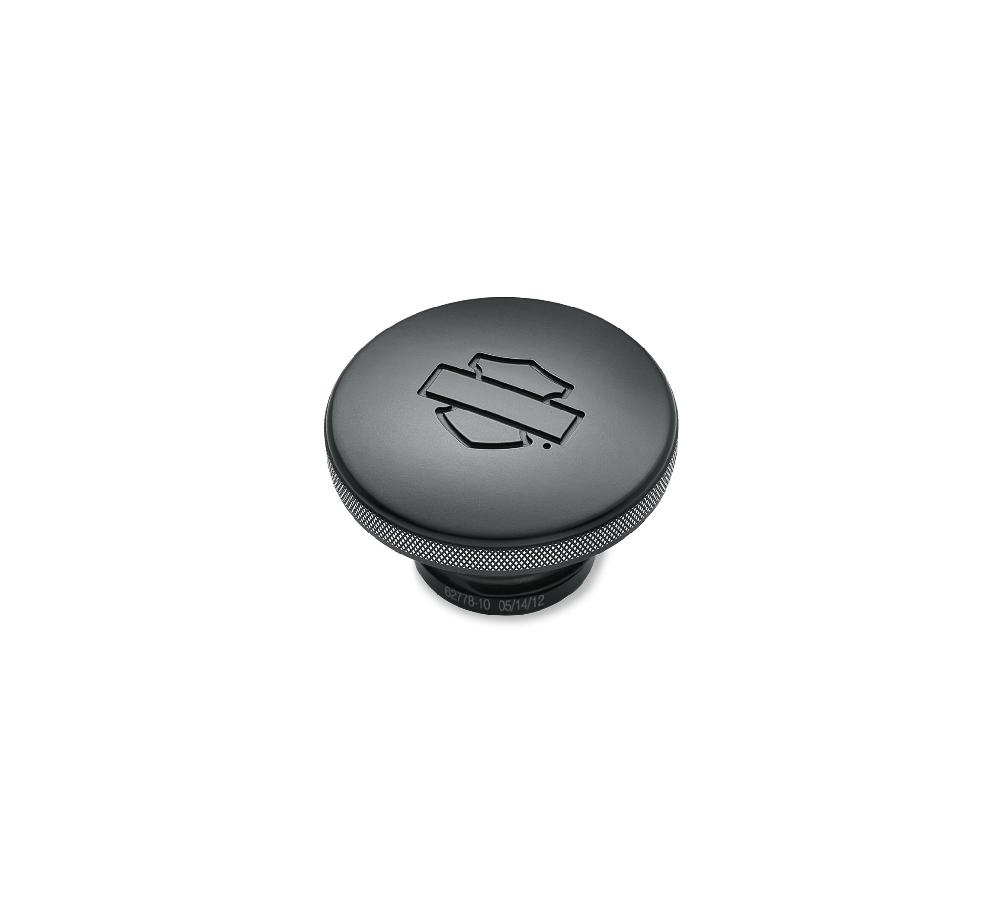harley Diamond Black Fuel Cap