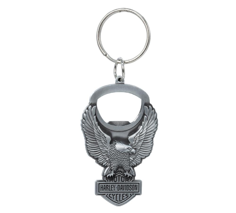 Harley Eagle Bar & Shield Bottle Opener Key Chain