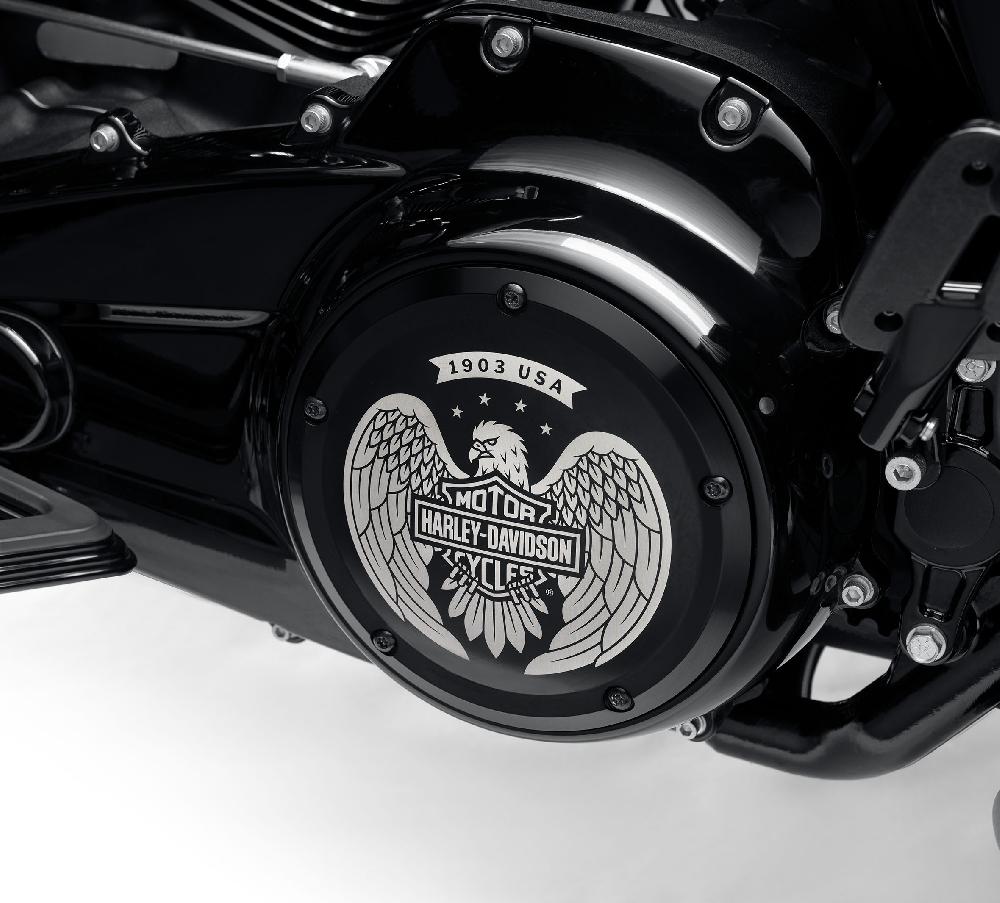 Harley Eagle Bar & Shield Derby Cover