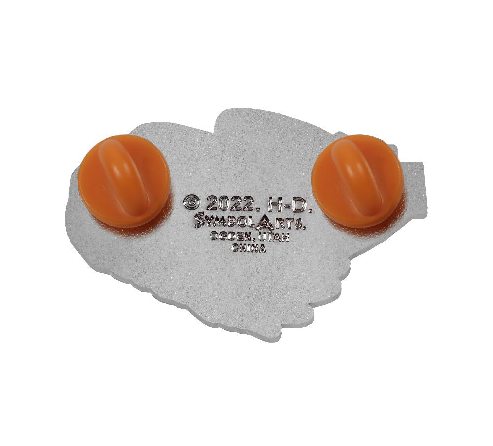 Harley Eagle Flag Pin