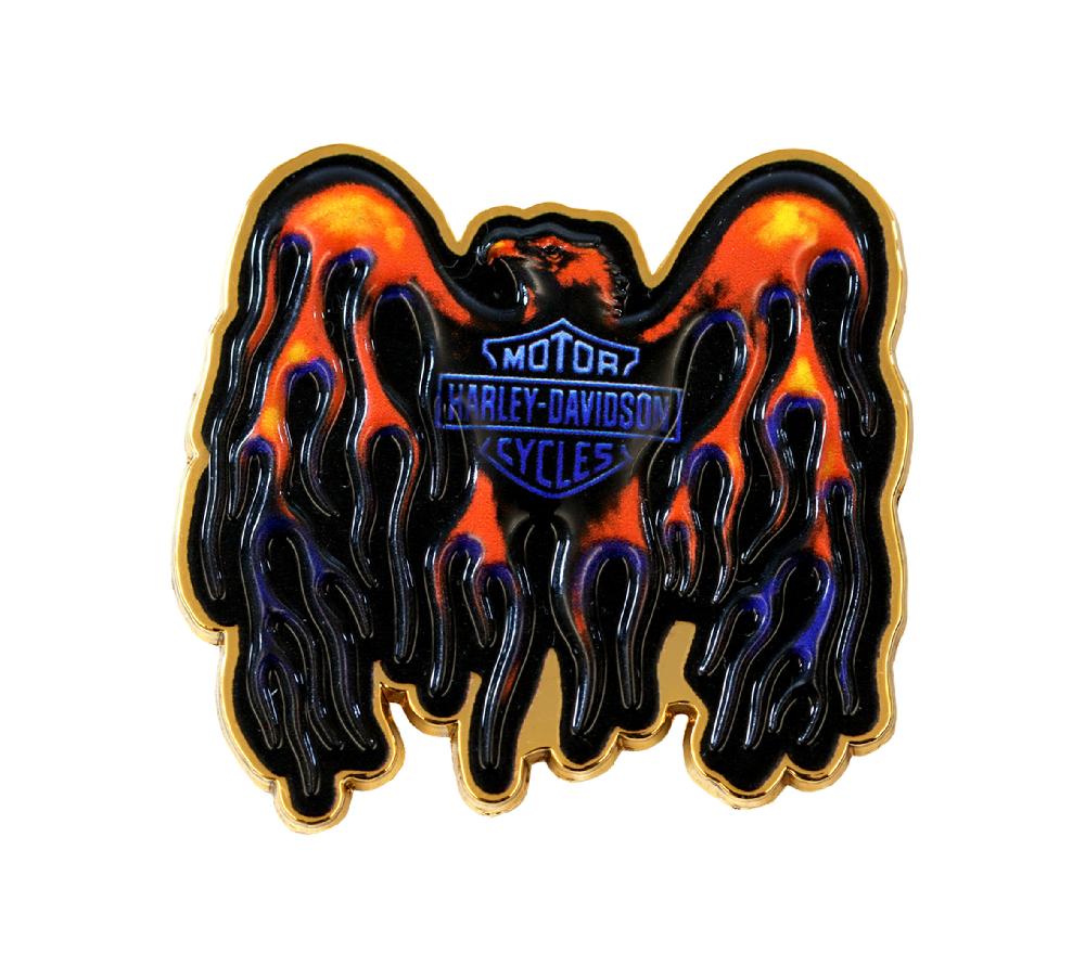 Harley Eagle Rising Pin