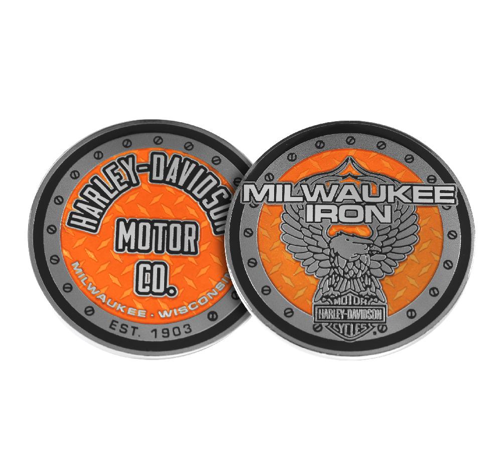 Harley Eagle Rivets Coin
