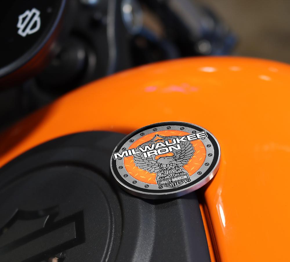 Harley Eagle Rivets Coin