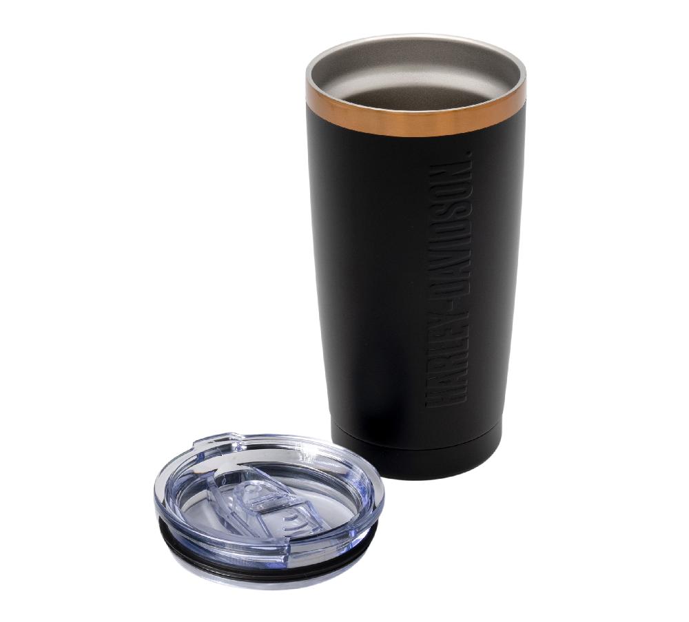 Harley Embossed Travel Mug