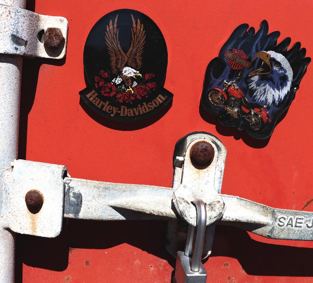 Harley Faded Glory Acrylic Magnet