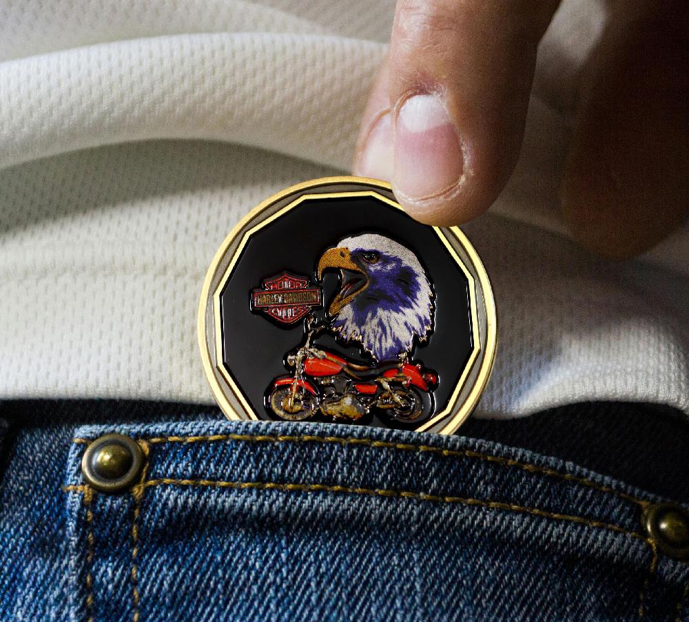 Harley Faded Glory Coin