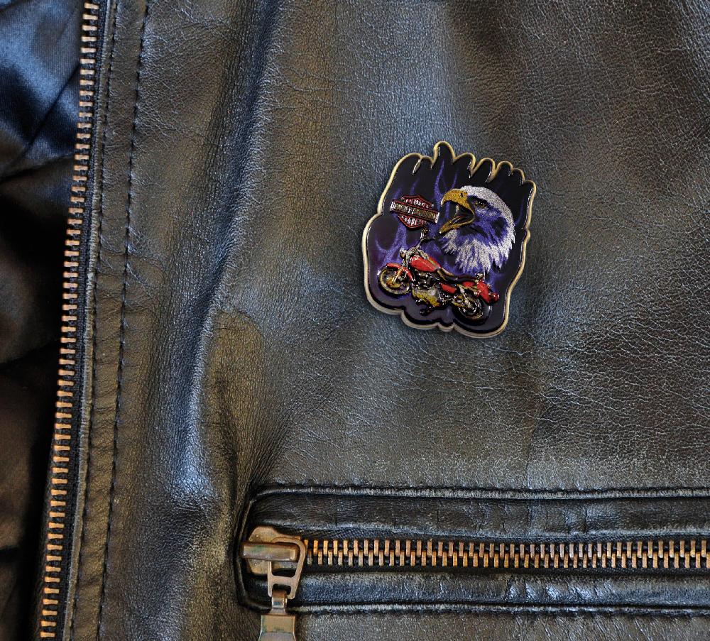 Harley Faded Glory Pin