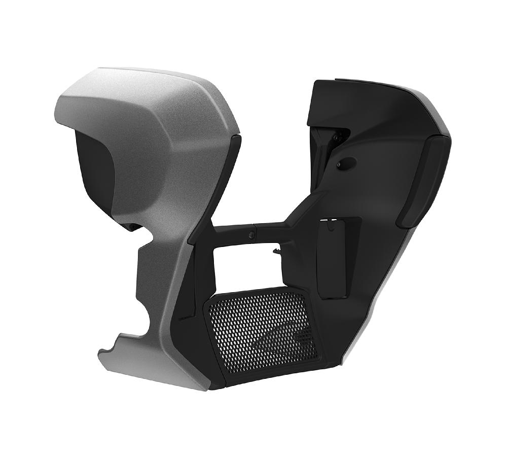 harley Fairing Lowers - Dark Platinum