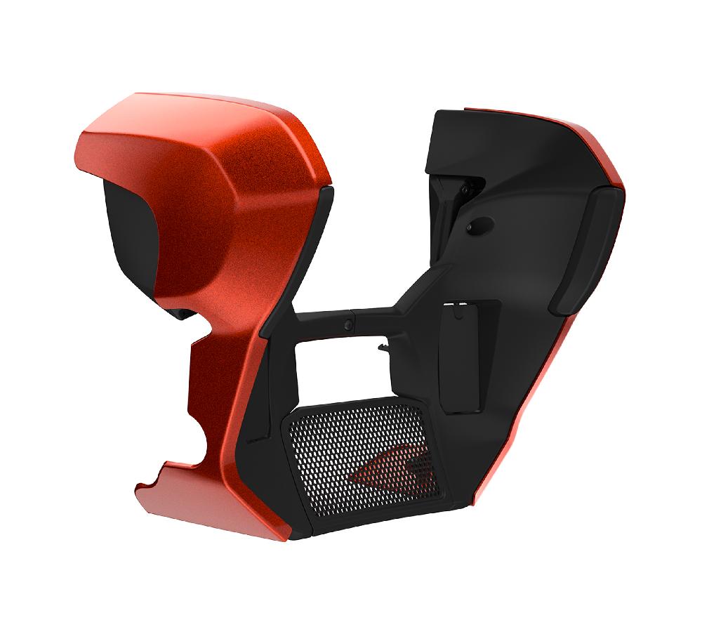 harley Fairing Lowers - Ember Sunglo