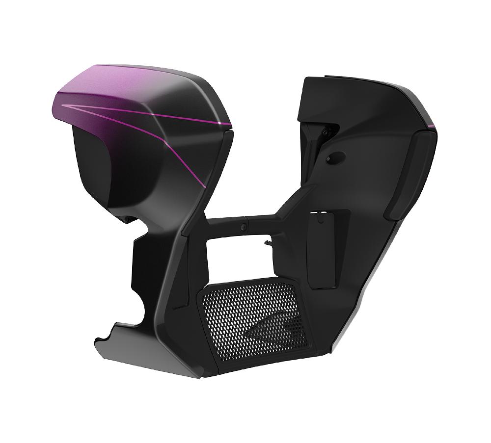 harley Fairing Lowers - Poison Berry Fade