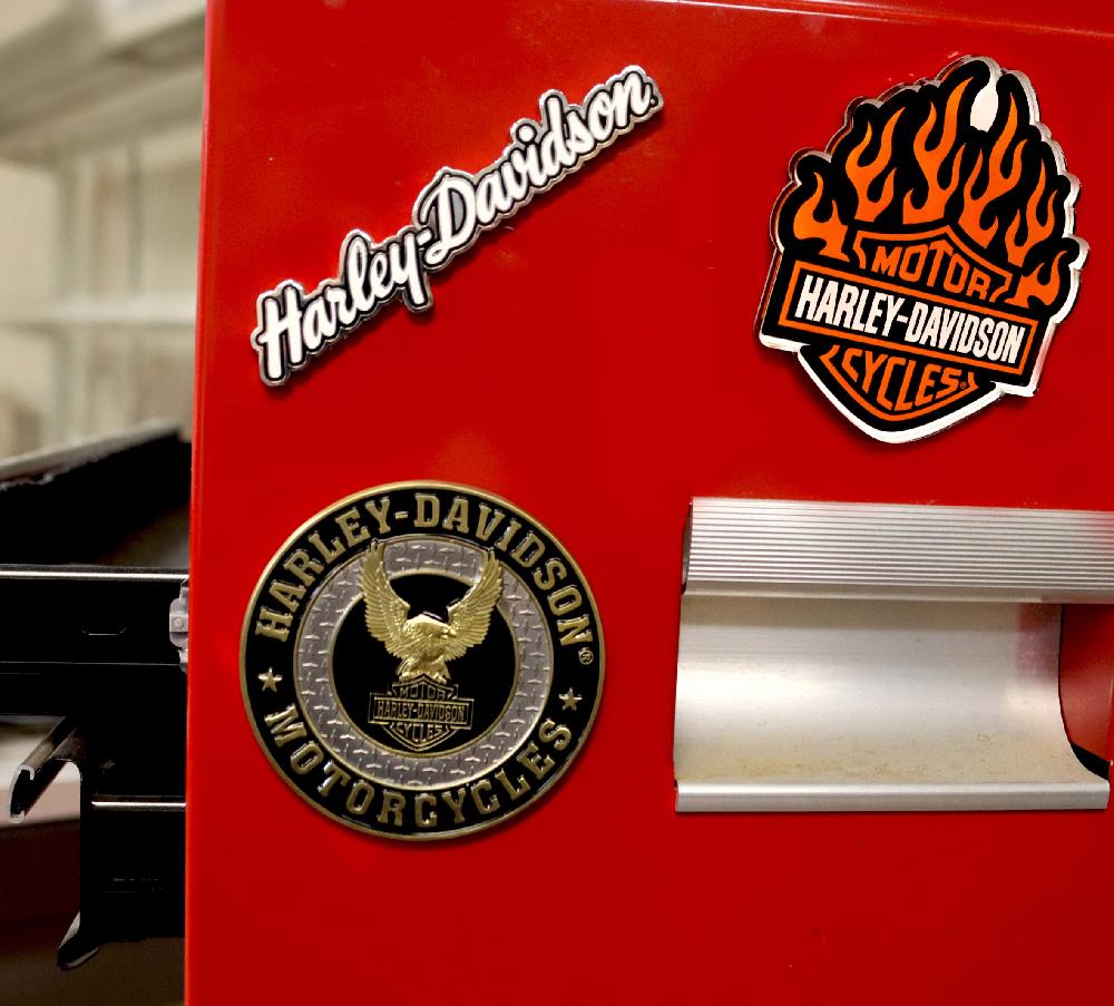 Harley Fire Starter Acrylic Magnet