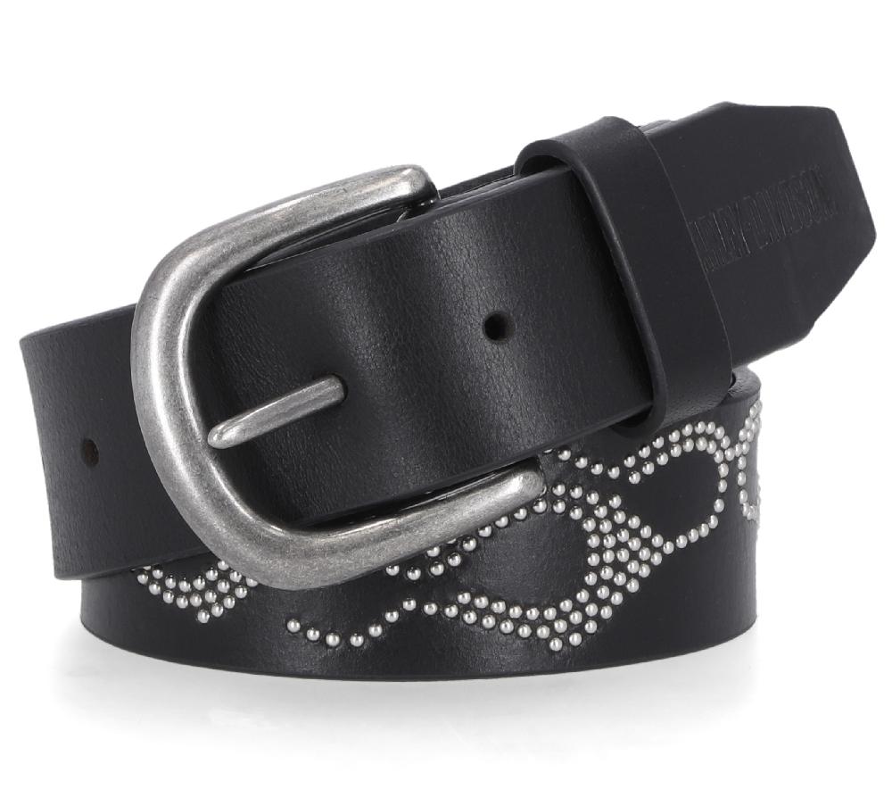 harley Flame Stud Belt