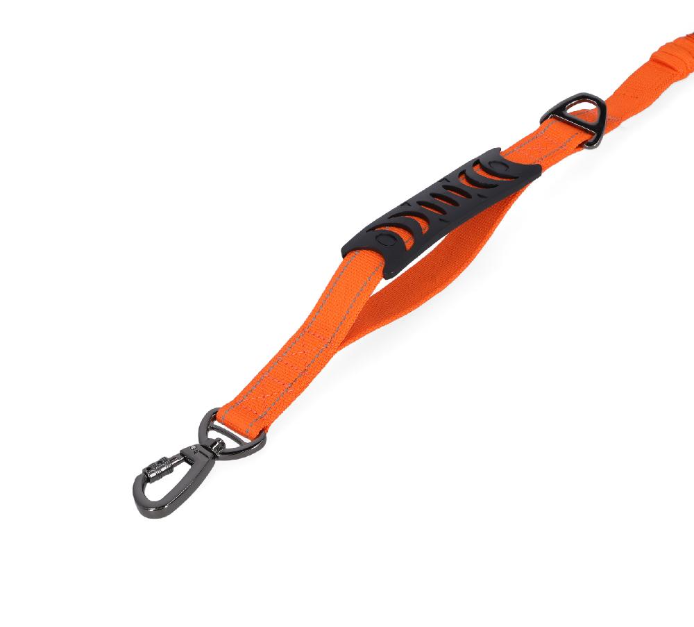 Harley Flex Leash In Orange