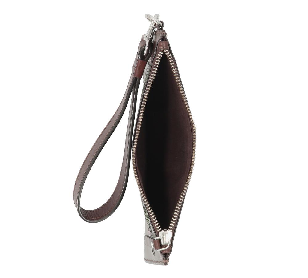 Harley Floral Wristlet