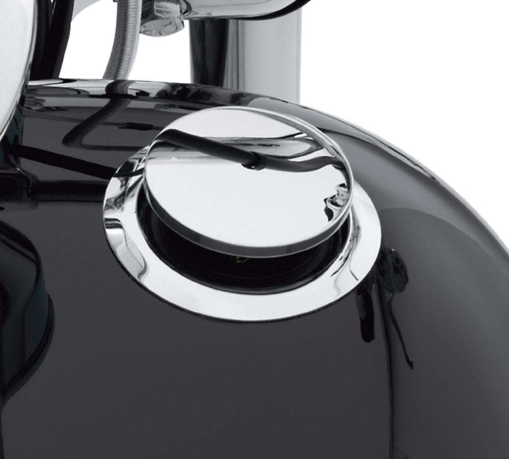 Harley Flush-Mount Fuel Cap And Gauge Kit