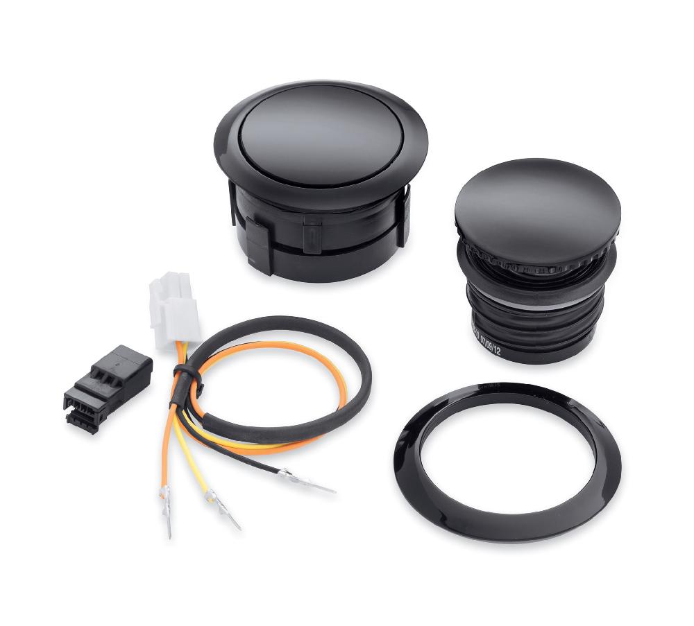harley Flush-Mount Fuel Cap and Gauge Kit