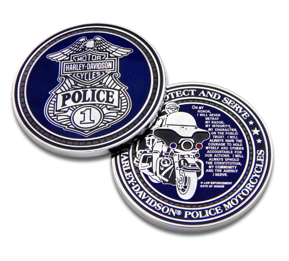 Harley For Those Who Serve Series Police Coin