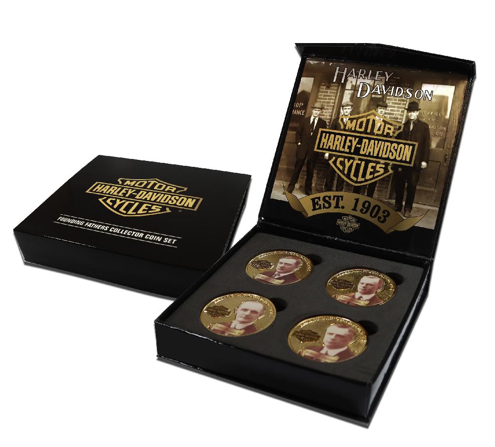 Harley Founding Father Collector Coin Set