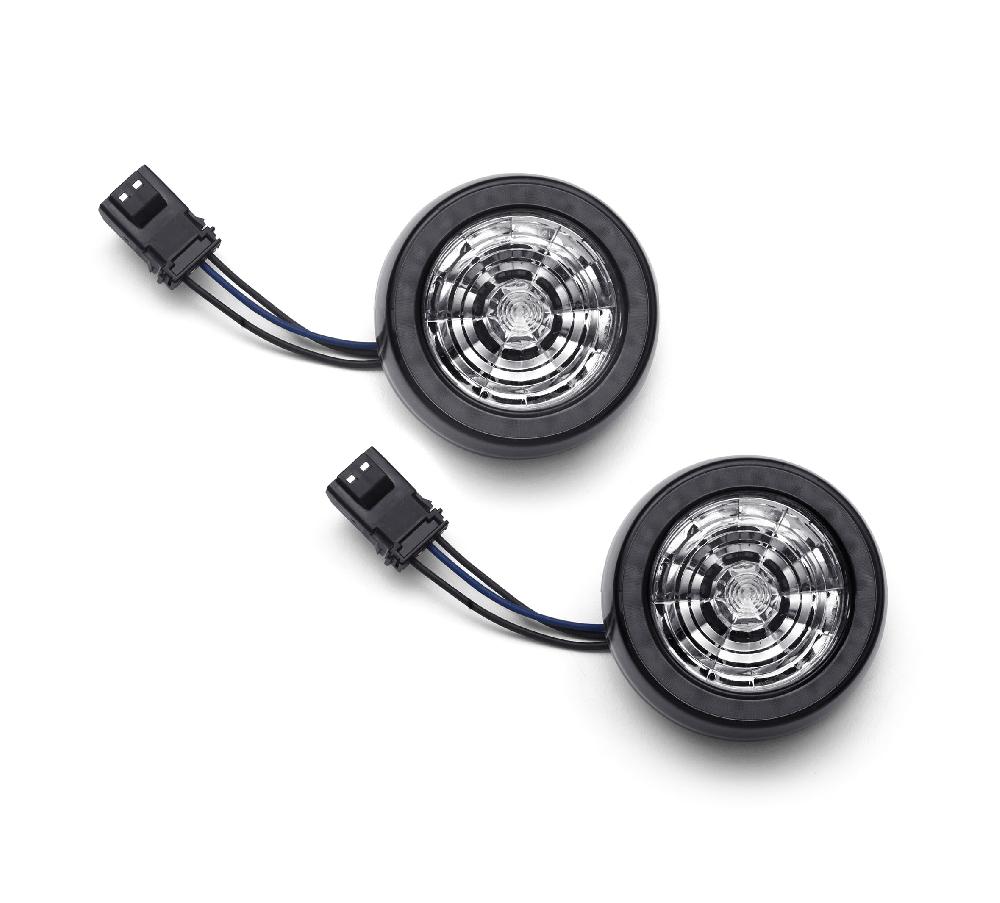 harley Front Signature LED Turn Signal Inserts