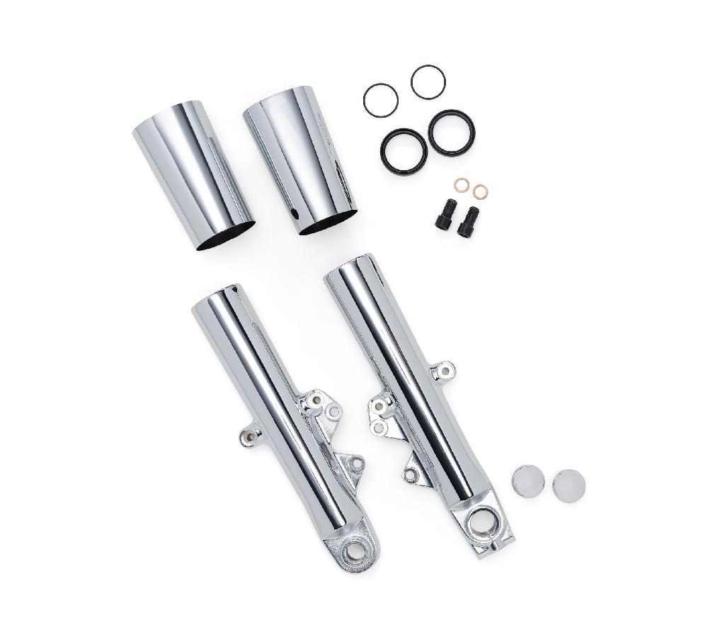 harley Full Chrome Front End – Conventional Forks