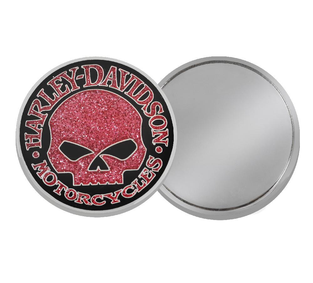 harley Glitter Mirror Coin