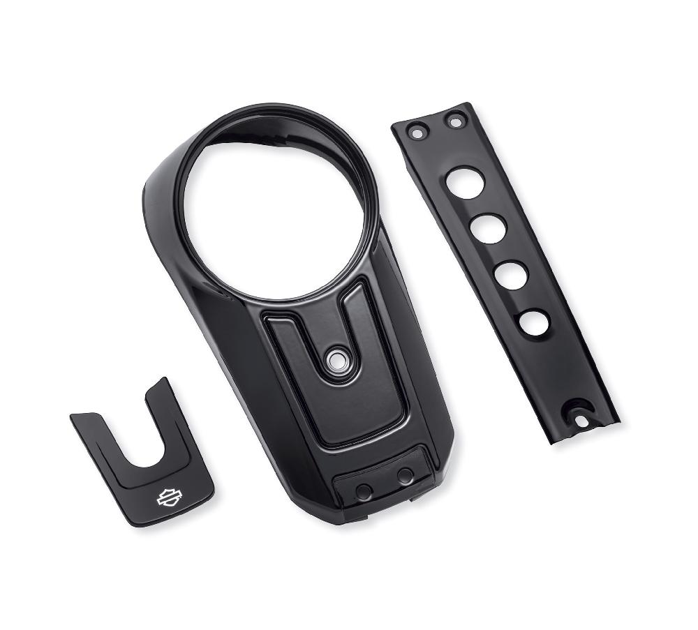 harley Gloss Black Console Kit