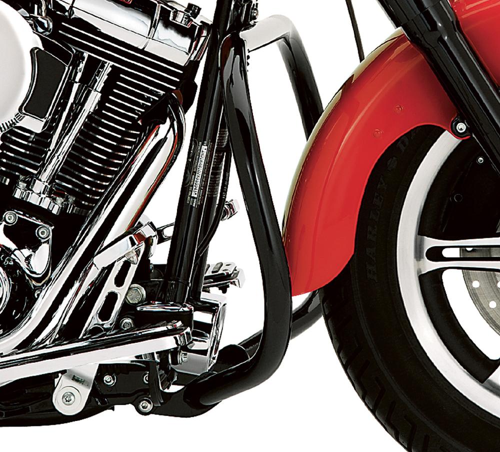 harley Gloss Black Engine Guard Kit