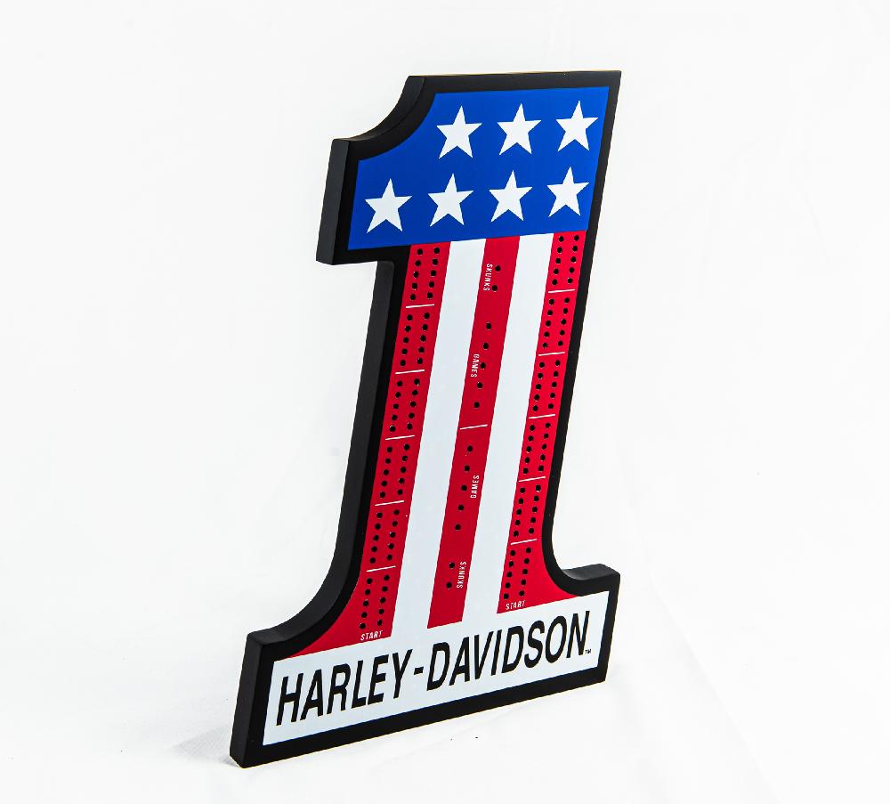 Harley H-D #1 Cribbage Set