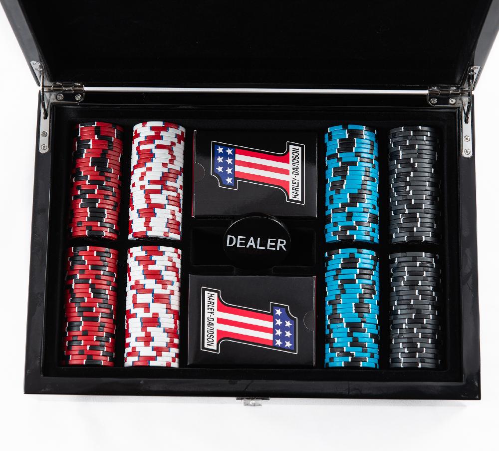 Harley H-D #1 Poker Set