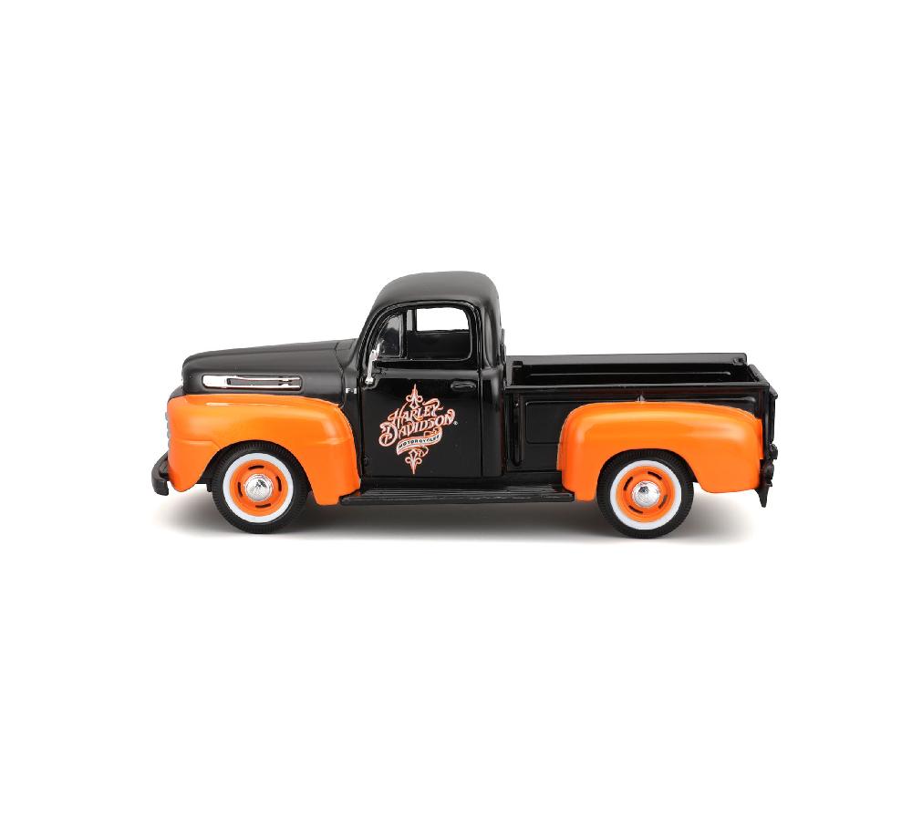 Harley H-D '58 FLH Duo Glide + '48 Ford F-1